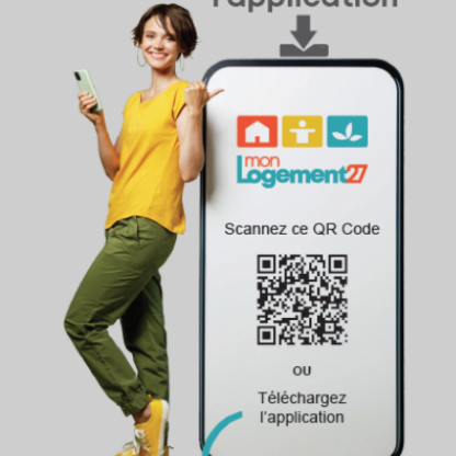 L’application mobile MonLogement27 vous facilite la vie !